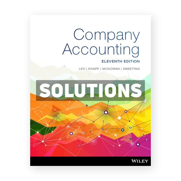 Company Accounting 11th Leo Solutions Manual