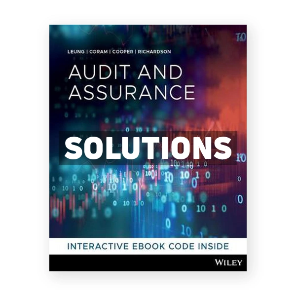 Audit and Assurance Services 1st Leung Solutions Manual