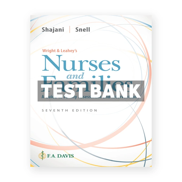 Wright & Leahey's Nurses and Families 7th Shajani Test Bank