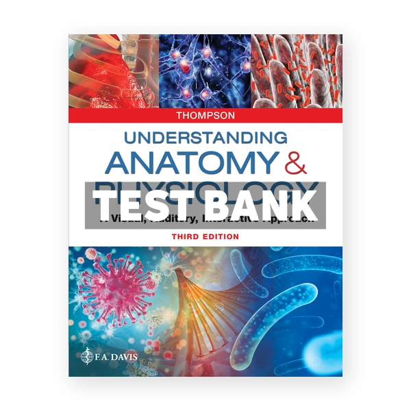 Understanding Anatomy and Physiology 3rd Thompson Test Bank