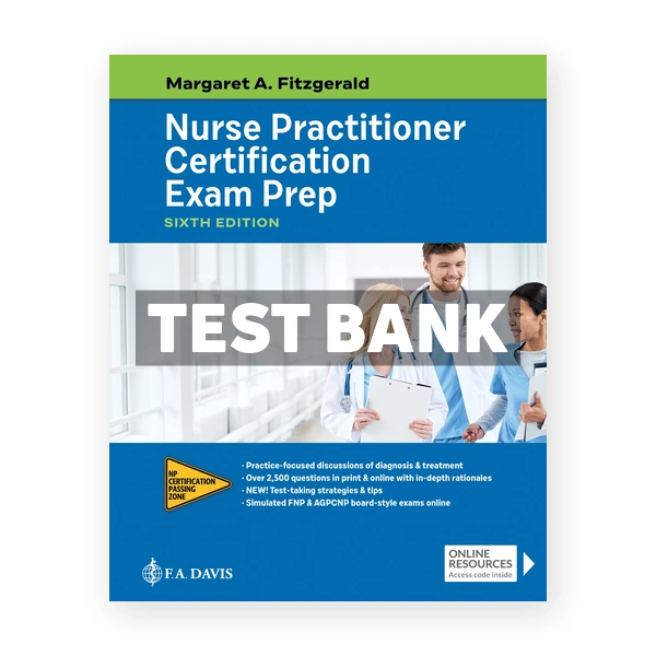 Nurse Practitioner Certification Exam Prep 6th Fitzgerald Test Bank