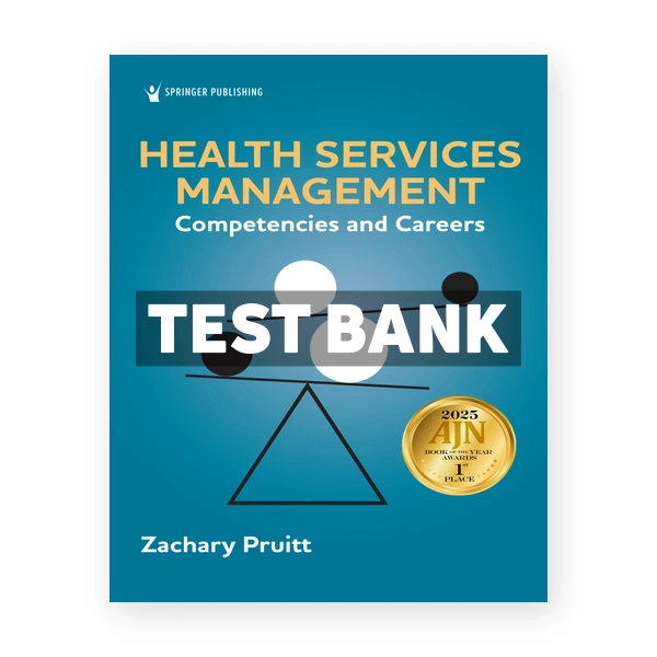 Health Services Management 1st Pruitt Test Bank