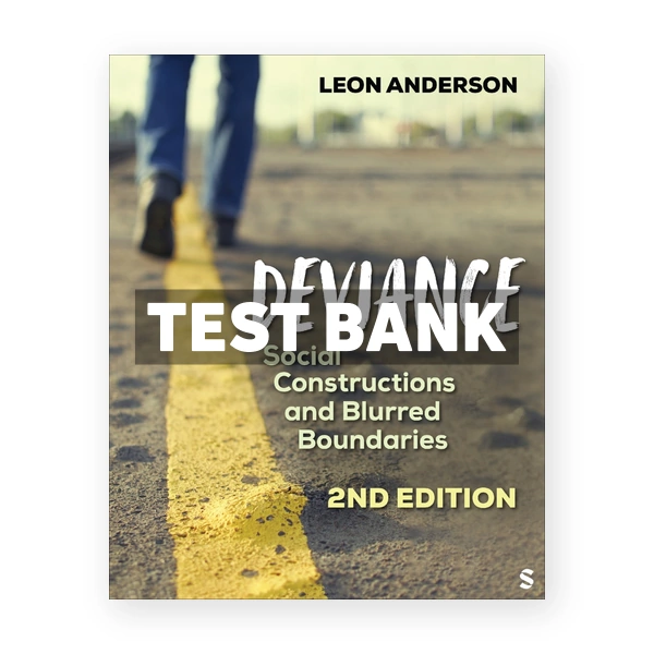 Deviance 2nd Anderson Test Bank