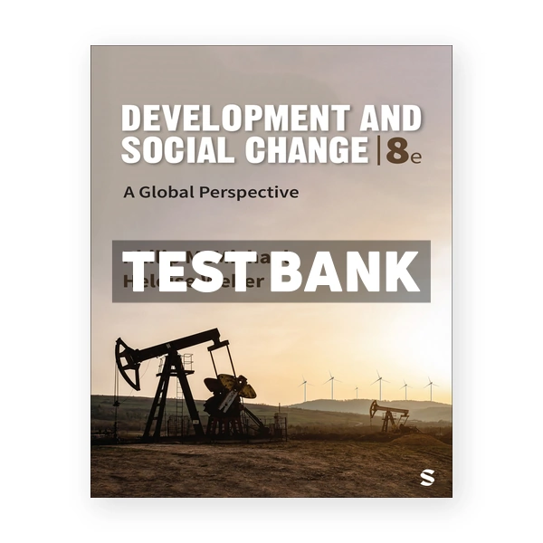 Development and Social Change 8th McMichael Test Bank