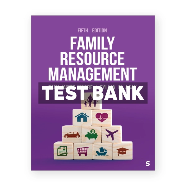 Family Resource Management 5th Moore Test Bank