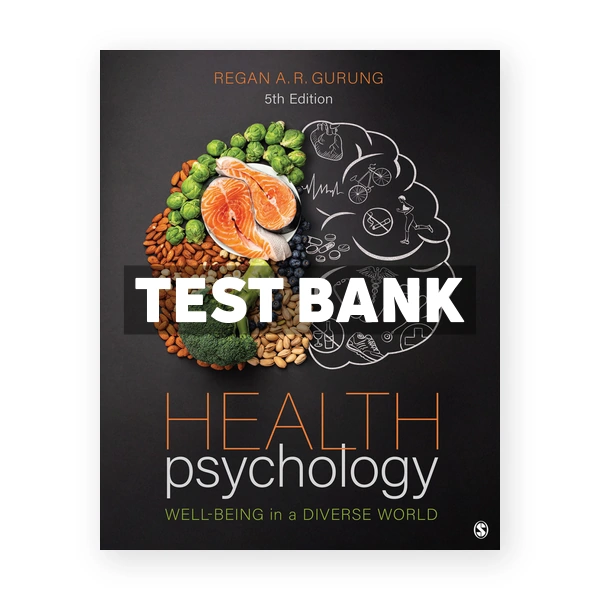 Health Psychology 5th Gurung Test Bank