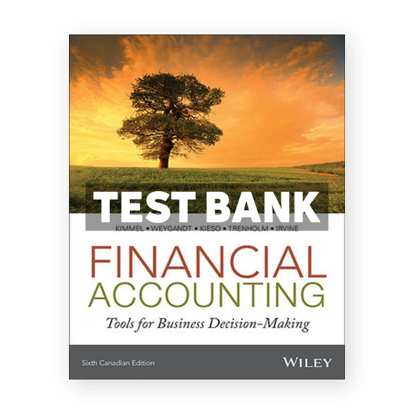 Financial Accounting 6th Weygandt Test Bank
