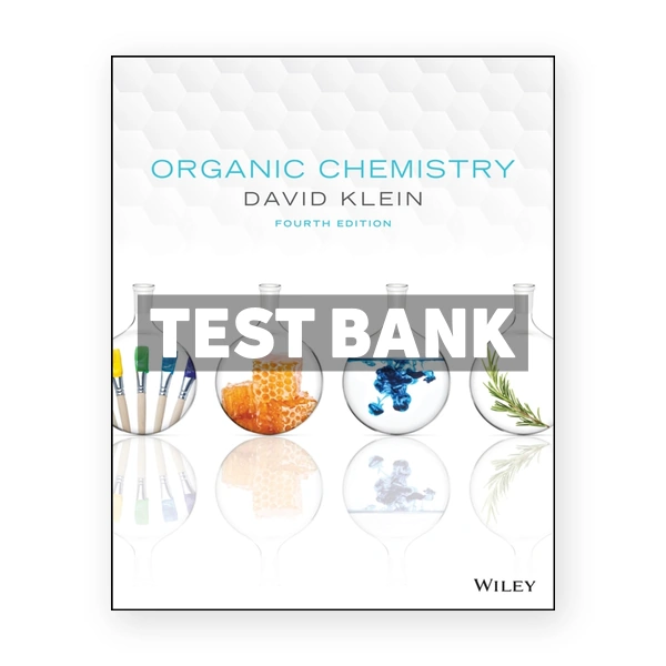 Organic Chemistry 4th Klein Test Bank