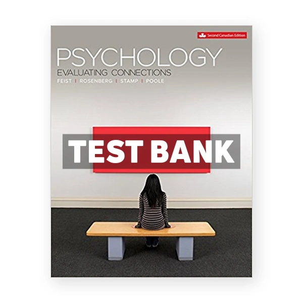 Psychology CDN 2nd Feist Test Bank