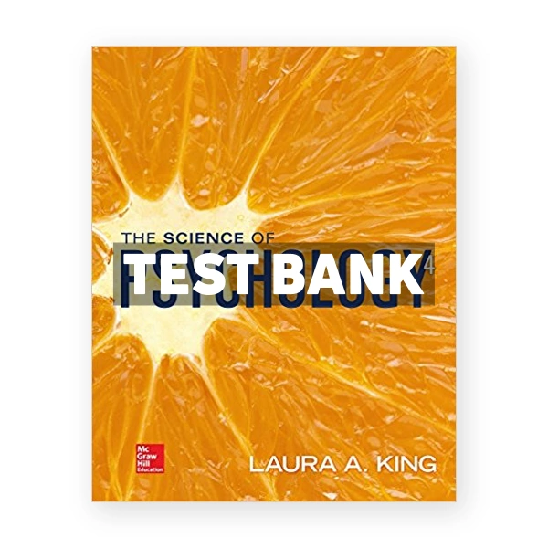 Science of Psychology An Appreciative View 4th King Test Bank