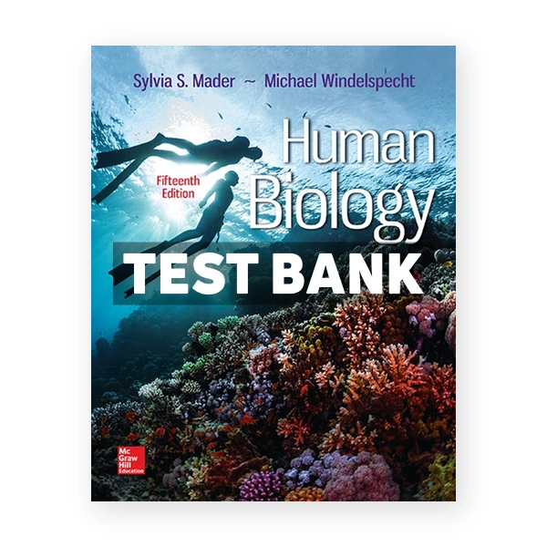 Human Biology 15th Mader Test Bank