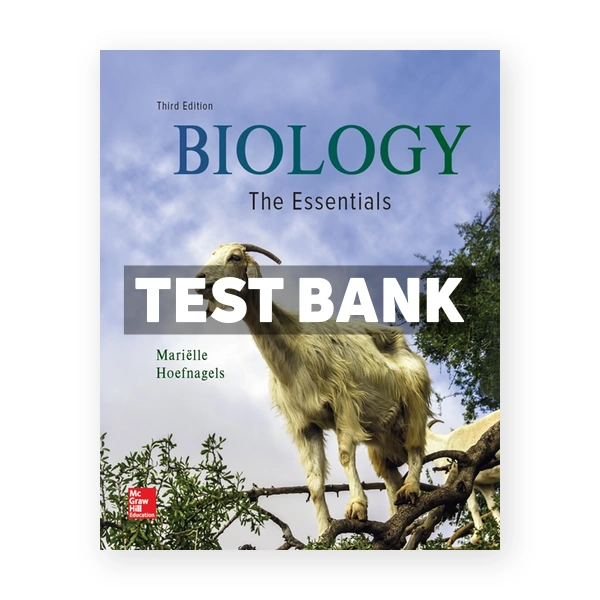 Biology The Essentials 3rd Hoefnagels Test Bank