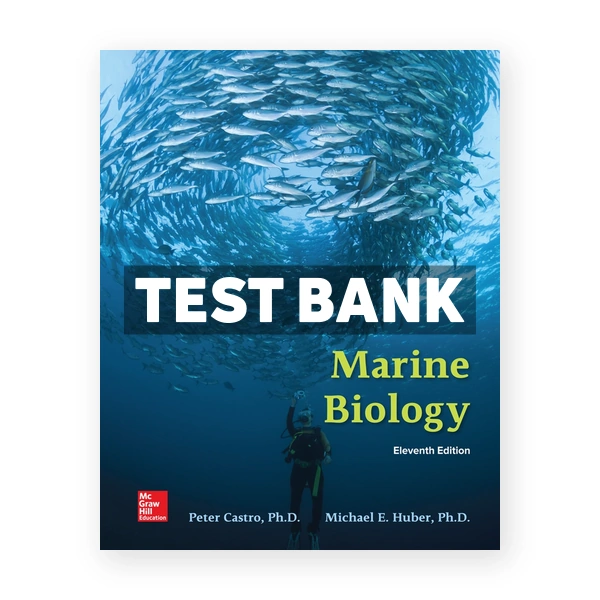 Marine Biology 11th Castro Test Bank