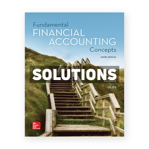 Fundamental Financial Accounting Concepts 10th Edmonds Solutions Manual