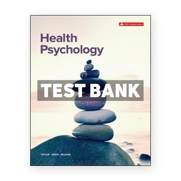 Health Psychology CDN 5th Taylor Test Bank