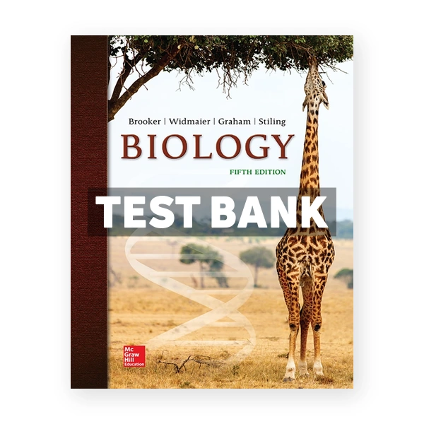 Biology 5th Brooker Test Bank