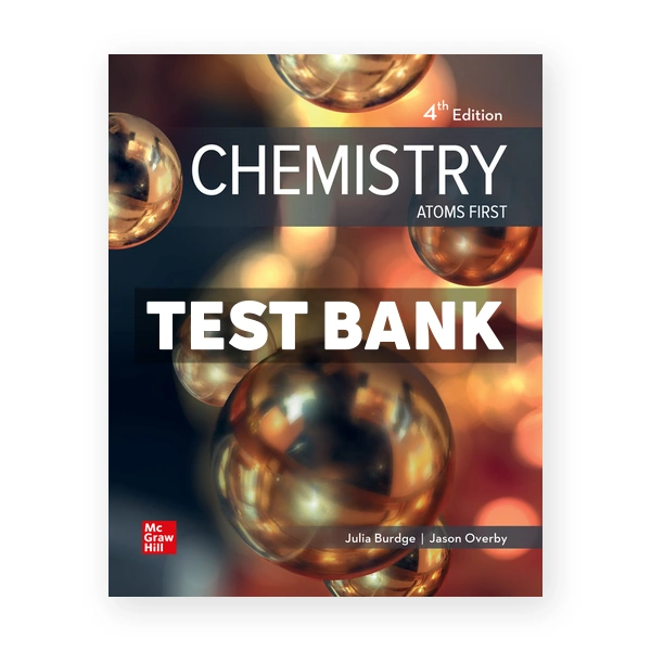 Chemistry Atoms First 4th Burdge Test Bank