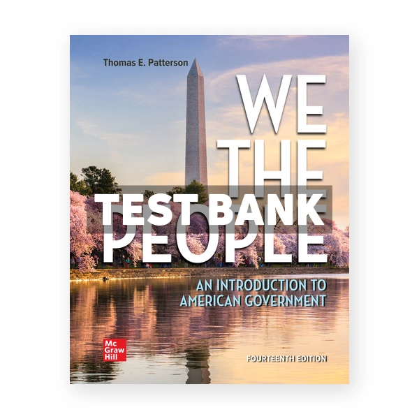 We The People 14th Patterson Test Bank