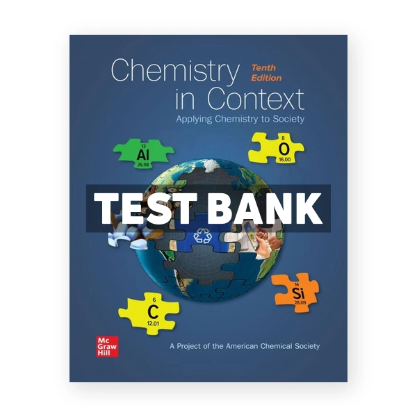 Chemistry in Context 1st Society Test Bank