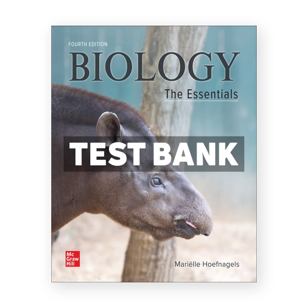 Biology The Essentials 4th Hoefnagels Test Bank