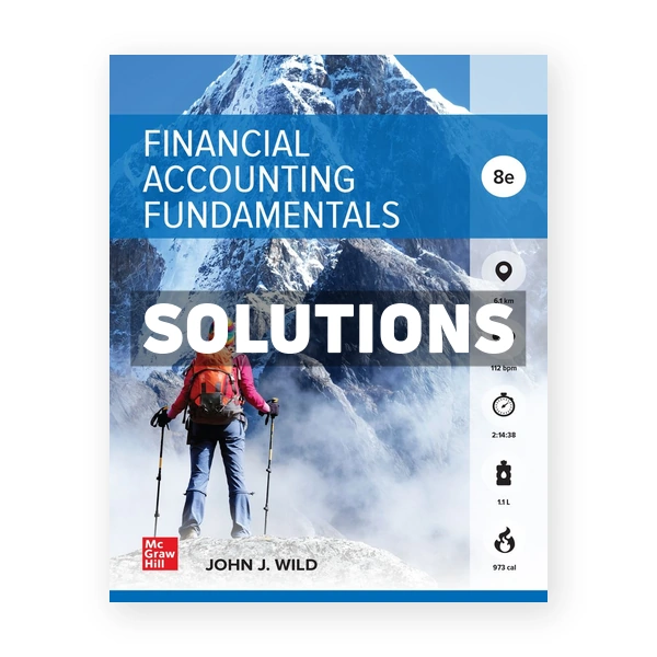 Financial Accounting Fundamentals 8th Wild Solutions Manual