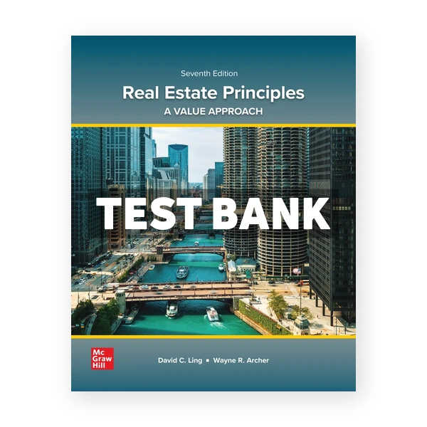 Real Estate Principles 7th Ling Test Bank