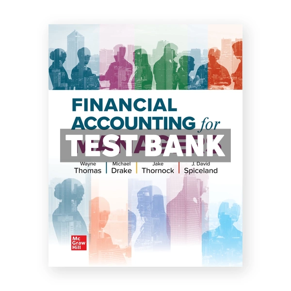 Financial Accounting for Managers 1st Thomas Test Bank