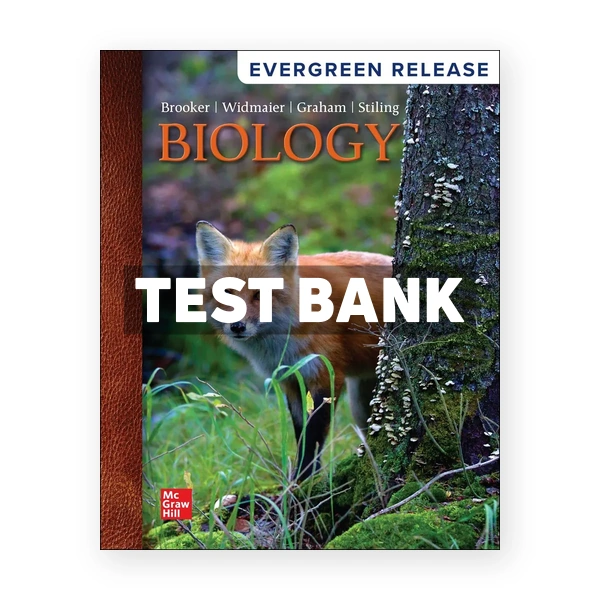 Biology 2025 Release 1st Brooker Test Bank