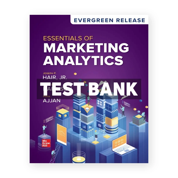Essentials of Marketing Analytics 2024 Release 1st Hair Test Bank