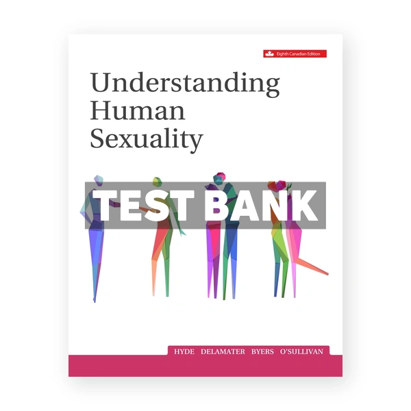 Understanding Human Sexuality CDN 8th Hyde Test Bank