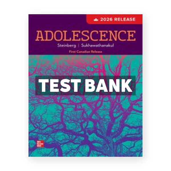 Adolescence 2026 Canadian Release 1st Steinberg Test Bank