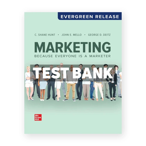 Marketing 2026 Release 1st Hunt Test Bank