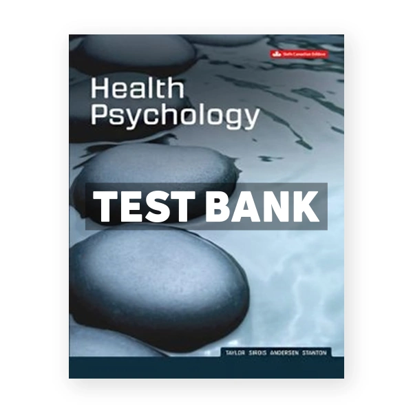 Health Psychology CDN 6th Taylor Test Bank