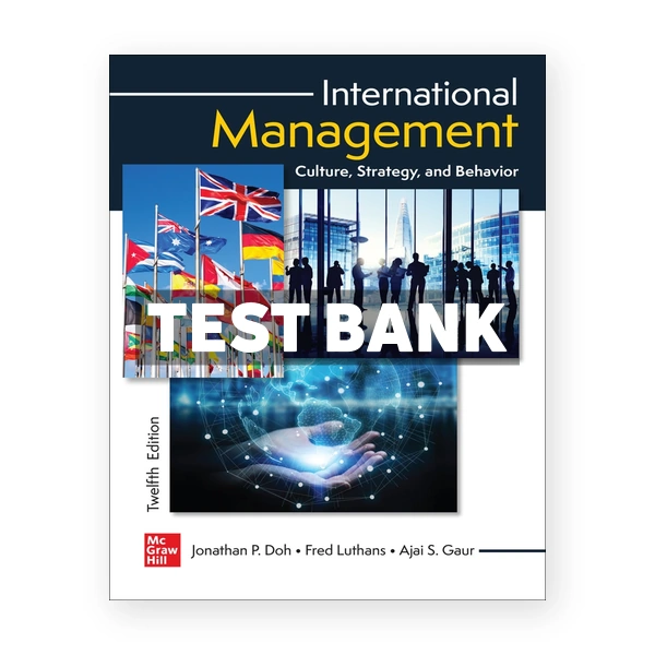 International Management 12th Doh Test Bank