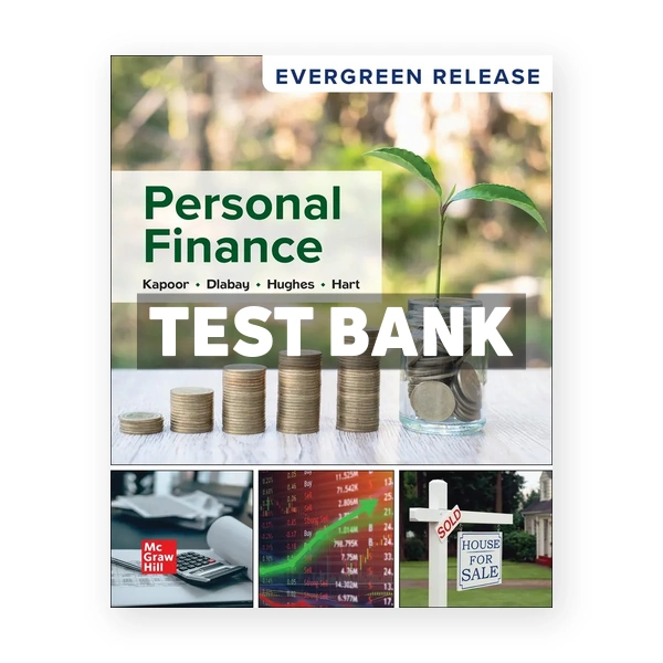 Personal Finance 2025 Release 1st Kapoor Test Bank