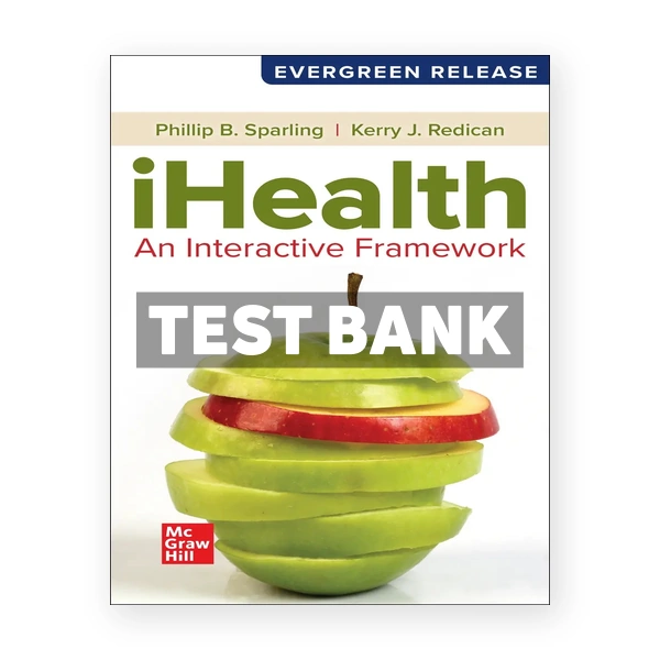 iHealth 2024 Release 1st Sparling Test Bank