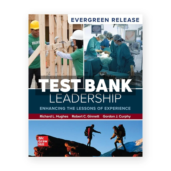 Leadership - Enhancing the Lessons of Experience 2025 Release 1st Hughes Test Bank