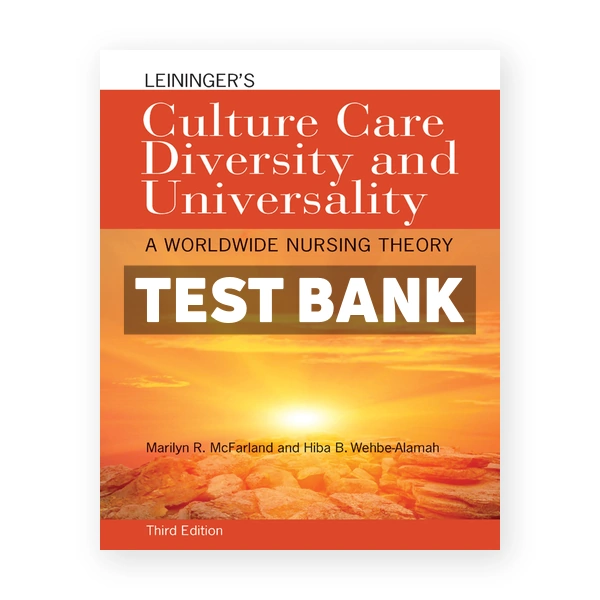 Leiningers Culture Care Diversity and Universality 3rd McFarland Test Bank