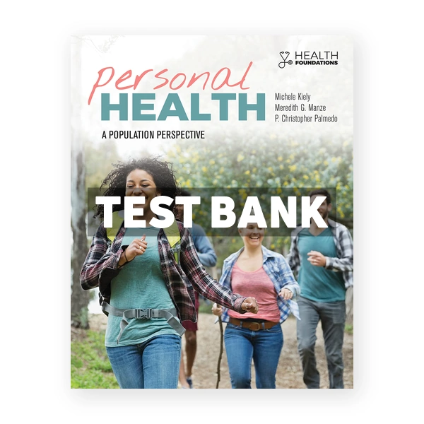 Personal Health 1st Kiely Test Bank