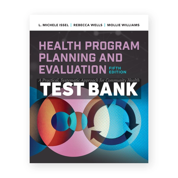 Health Program Planning and Evaluation 5th Issel Test Bank
