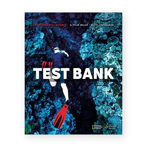 Environmental Science 15th Miller Test Bank