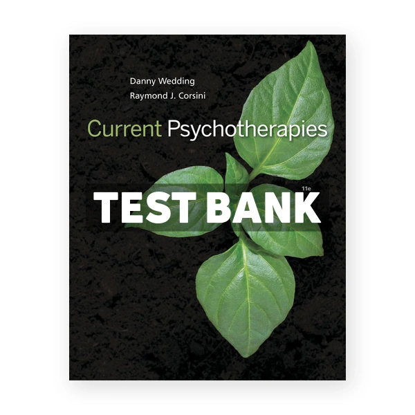 Current Psychotherapies 11th Wedding Test Bank