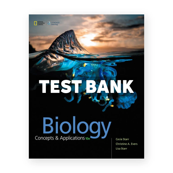 Biology Concepts and Applications 10th Starr Test Bank