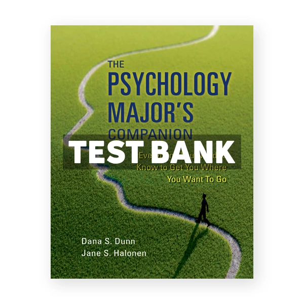 Psychology Majors Companion 1st Dunn Test Bank