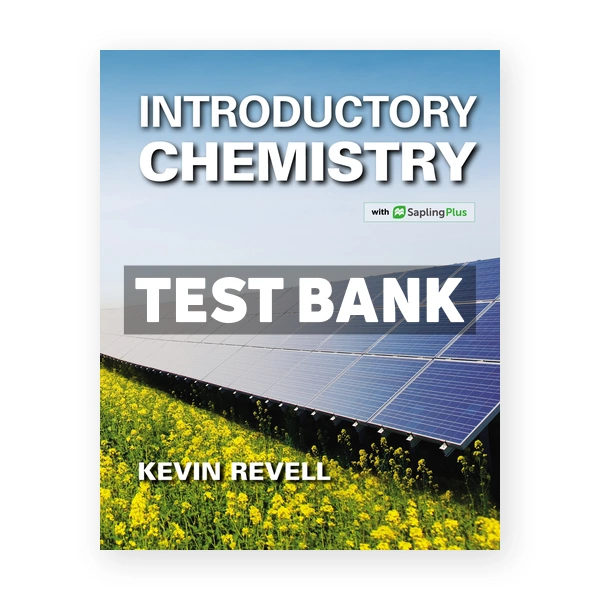 Introductory Chemistry 1st Revell Test Bank