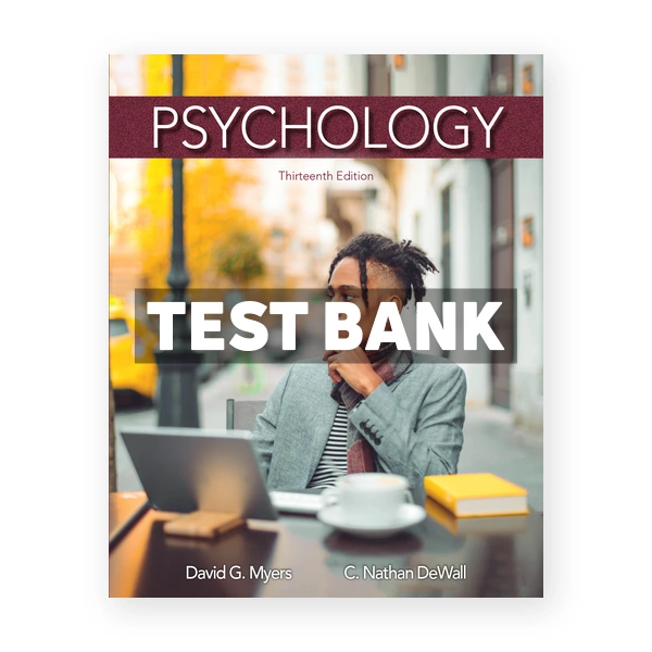 Psychology 13th Myers Test Bank