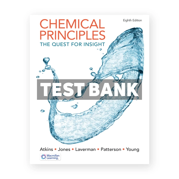 Chemical Principles 8th Atkins Test Bank