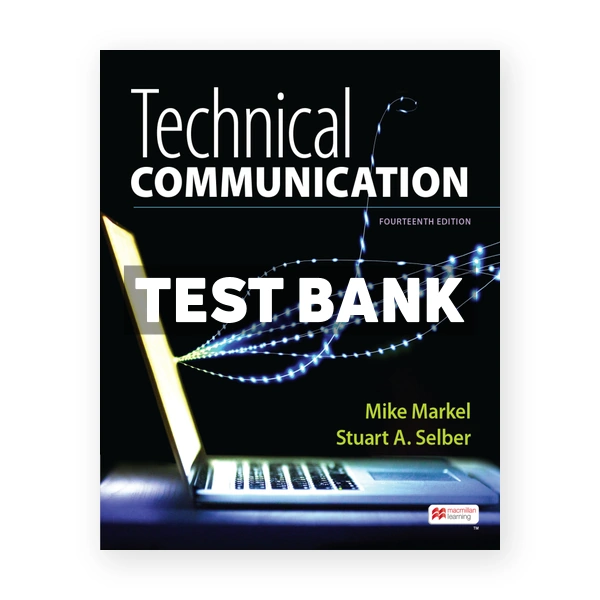Technical Communication 14th Markel Test Bank