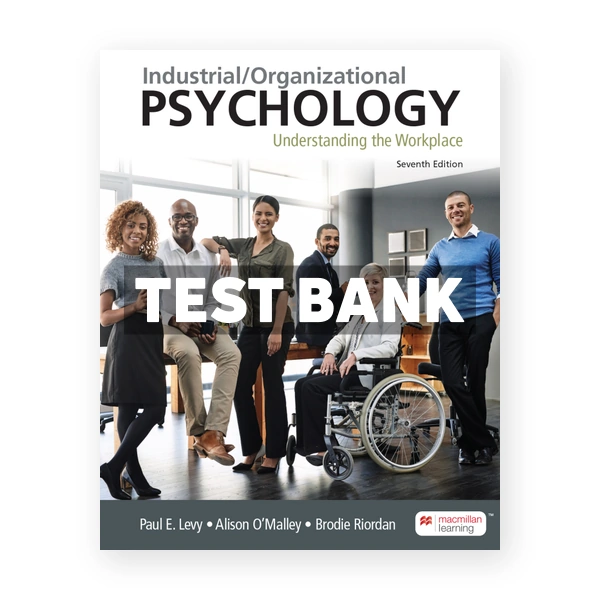 Industrial Organizational Psychology 7th Levy Test Bank