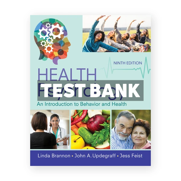Health Psychology 9th Brannon Test Bank